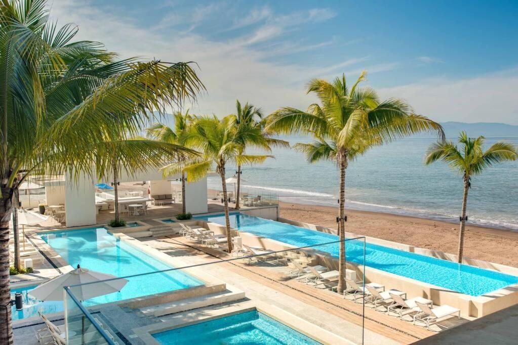 Harbor 3008 Amazing Beach Front Condo By Moikkarentals Puerto Vallarta Exterior photo
