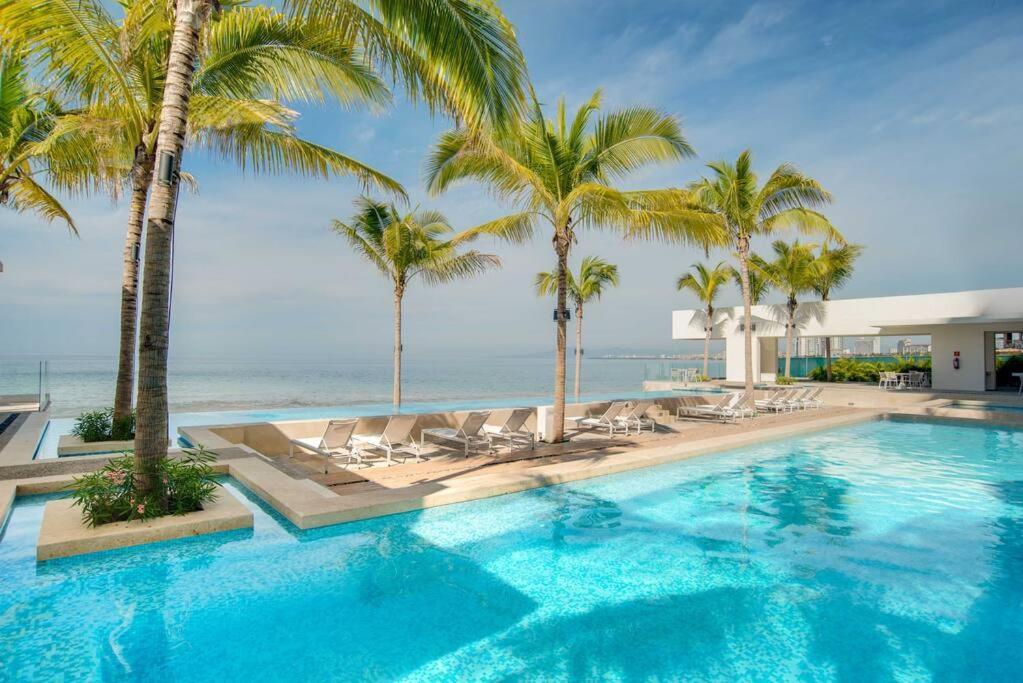Harbor 3008 Amazing Beach Front Condo By Moikkarentals Puerto Vallarta Exterior photo