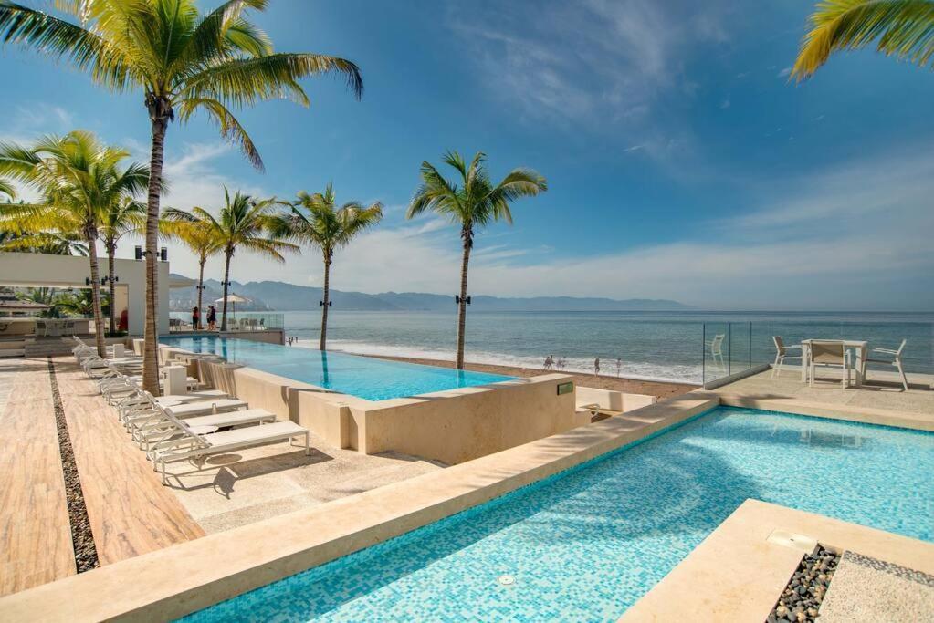 Harbor 3008 Amazing Beach Front Condo By Moikkarentals Puerto Vallarta Exterior photo